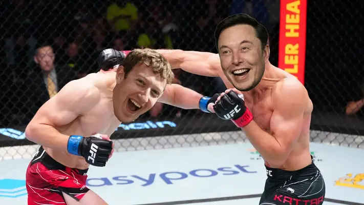 Elon Musk Mark Zuckerberg